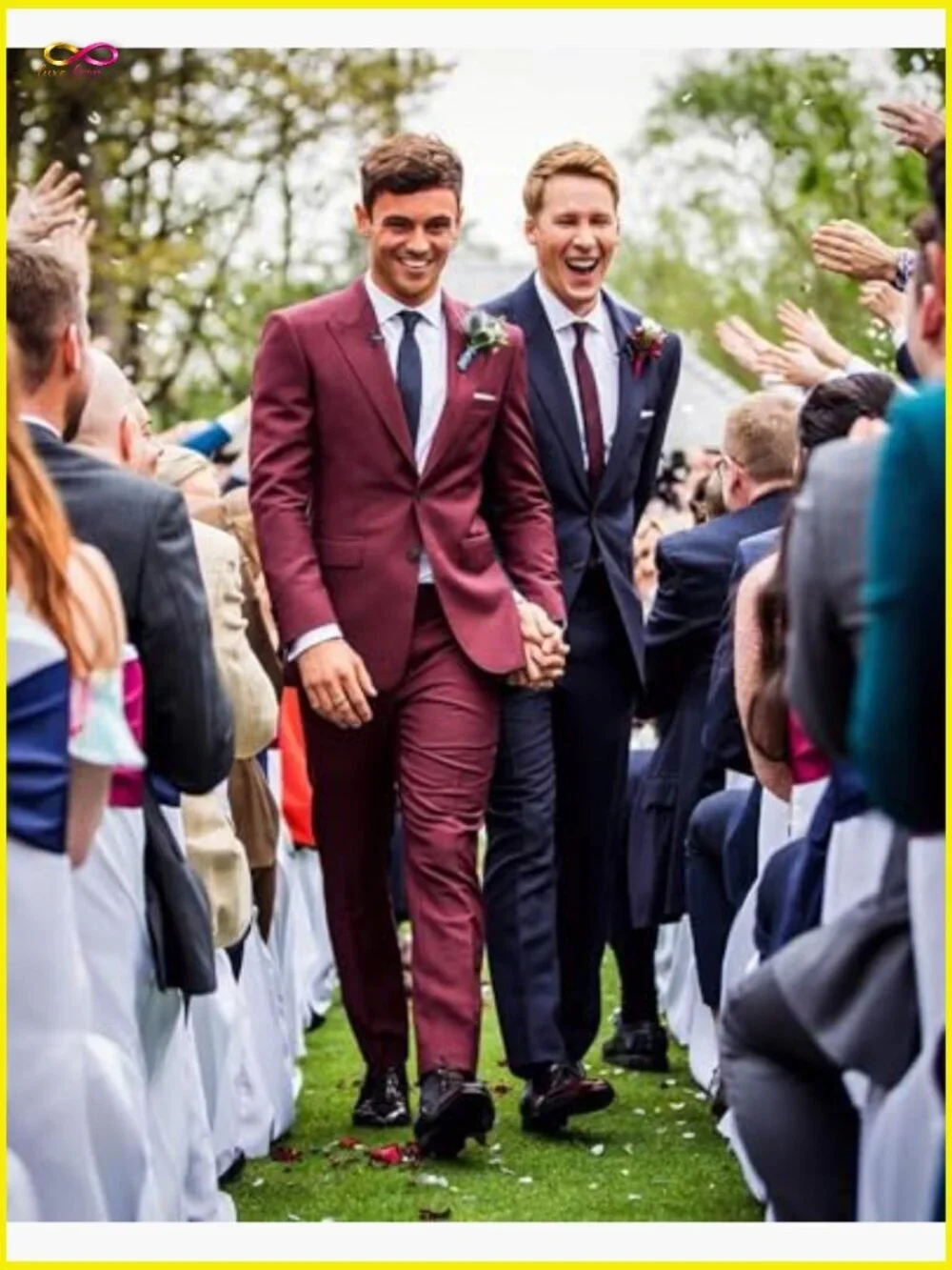 Linen Suit 3-Piece Slim Fit Classic Elegant Wedding Business Casual